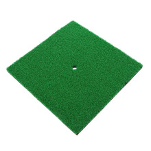 Slåmatta Gräs Hopfällbar Chipping Mat Pad Övning Putting Green Träningshjälpmedel för Trädgårdsgym Sport 30x30CM Mörkgrön