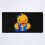 En NY Cheerleader Rubber Duck-skrivebordsmatte 1
