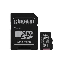 Kingston 128GB microSDXC Canvas Select Plus Class 10 Flash Memory Card SDCS2 Memory