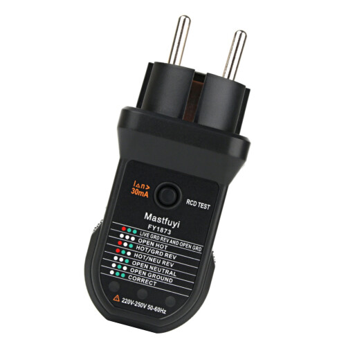 MoreChioce Socket Tester Elektriker Upptäcker Ledningsproblem Detektor AC Strömuttag Socket Tester