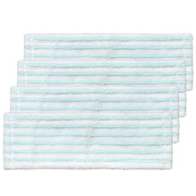 Lot de 4 lingettes de nettoyage pour carrelage et sols.
