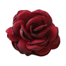 ADVEN Broșă de flori simulare coreeană accesorii de ardere laterală țesături acasă textile ornamente femei pantofi răspândiți nuntă vin