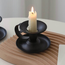 Fnyoxu Taper Candle Holders - Kleine kandelaars in bulk, dikkere metalen kandelaars set voor bruiloft, kerstfeest, eettafel en tafeldecoratie.