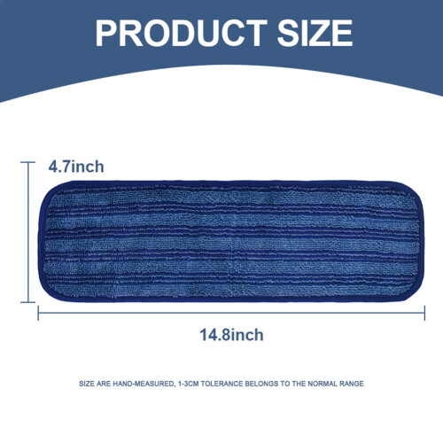 Lingettes réutilisables pour balai Swiffer PowerMop, en microfibre, lavables. 1