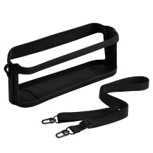 Funda protectora de silicona compatible con el altavoz Bluetooth portátil Anker Soundcore Motion X600, funda de viaje suave con correa para el