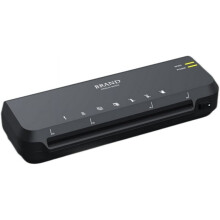 Laminator, snel opwarmen, snelle A4-lamineringsmachine, thermische lamineermachine voor kantoor, school en zakelijk gebruik, zwart
