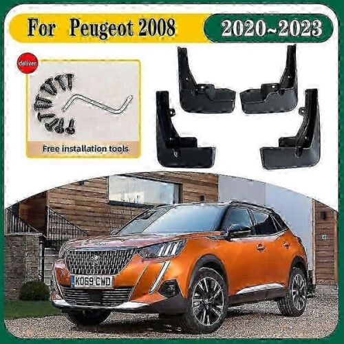 Λασπωτήρες για Peugeot2008Αξεσουάρ2020~2023 2022, Λασπωτήρες Αυτοκινήτου Λασπωτήρες Εμπρός