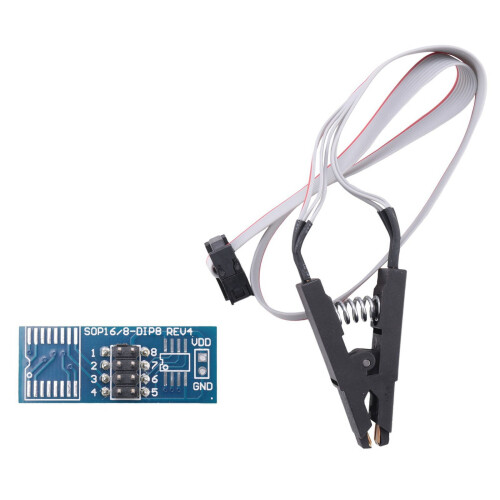 SOIC8SOP8 Flash-Chip IC-Testclips Sockeladapter Programmiergerät BIOS/24/25/93