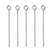 1 pacote de pinos de aço inoxidável 304 resistentes à oxidação, 30 mm de diâmetro, furo de 2 mm, 5000 unidades por pacote.