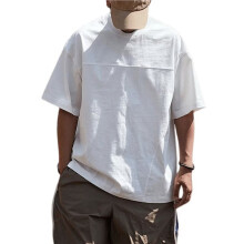 Men'S Fashion Oversized Tshirts Workout Short Sleeve T-Shirt Light-Weight Crewneck Tee Tops White M