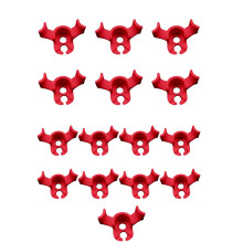 Wspornik do drążka treningowego Bender Low Load Clip90Stem Trainer do wyginania drążków i zmiany kierunku wzrostu (czerwony)