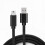 Cabo USB 2.0 Tipo A para Mini B Trançado Premium para Carregamento, 1 metro (39 polegadas) de Comprimento 4