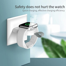 Laddare kompatibel med Apple Watch, Bärbar trådlös USB-laddare kompatibel med Apple Watch 1/2/3/4, Lätt magnetisk snabbladdning