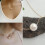 Collana girocollo da donna AYYUFE con perle e lega d'argento dorato. 1