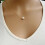 Collana girocollo da donna AYYUFE con perle e lega d'argento dorato. 2