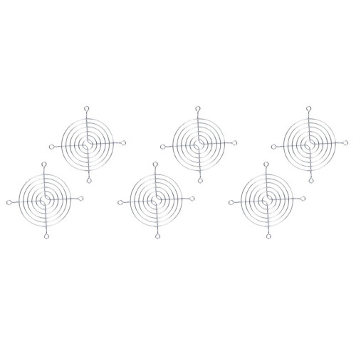 6-draads vingerbeschermingsrooster 80 mm pc-ventilator koeler