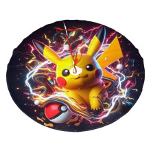 Pikachu julgranskjol, mjuk och rolig god julgranskrage bondgårdsjuldekoration 86 cm