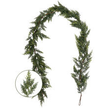 2025 & CISIL - Kunstmatige simulatie kerstbladeren, zachte naaldrank, deurdecoratie, wandhanger