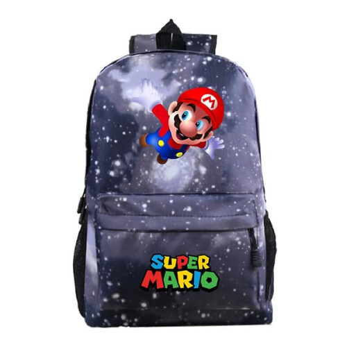 Σακίδιο πλάτης Super Mario για παιδιά, ελαφριά, σχολική τσάντα για φορητούς