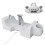 Wall-Mounted & Desktop Charging Dock for Meta Quest 3 VR Headset and Controllers, Charging Base Stand Station 3