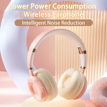 SUSUchens KE26 Draadloze headsets, HiFi-geluid, HD-compatibel bellen, Bluetooth 5.2, lage latentie, stabiele transmissie, dagelijks gebruik,