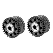 2 Piezas para Pro Engranaje de Extrusor Totalmente Metálico Kit Completo de Engranajes Pro para Accesorios Piezas de