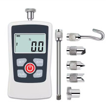 300N Digital Force Gauge Push Pull Gauge Portable Force Meter with Storage Case Auto Backlit LCD Power-Off