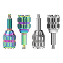 4PCS Metal Control Joysticks Rocker Stick Thumb Joystick for FPV Remote Control Rod Drone Replacement Accessories