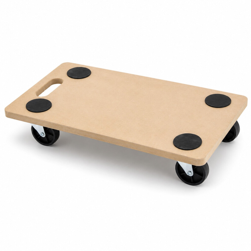 Oypla 150Kg Wheeled Platform Dolly Furniture Transport Roller Trolley