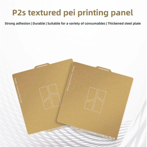 Texture Printing Panel for P2S  Texture Printing Panel 3D Printer PEI for P2 Series Textured PEI 1