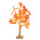 Fall Lighted Maple Tree Thanksgiving Decorations 24 LED Light  Tabletop Maple Tree for Home Indoor Outdoor Decorations 1