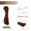 16.65 - 18.655 m 2 mm Brown Leather Strap Leather Thong Flat DIY 7