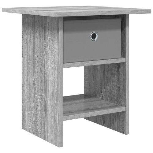 VidaXL vidaXL Bedside Table Grey Sonoma 41 x 40 x 45 cm Engineered Wood 1