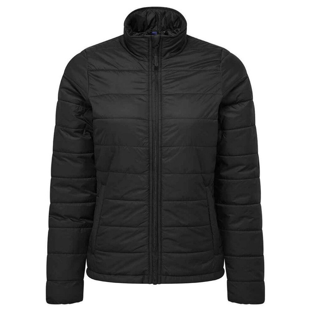 Premier Women's Black Recyclight Padded Jacket - S - 100% Mixed - Image 3
