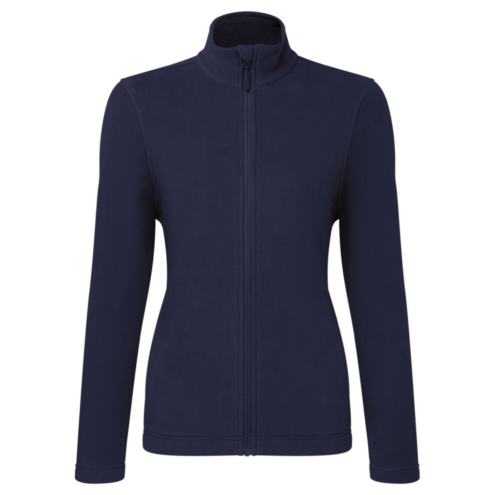 Premier (S, Navy) Womens/Ladies Recyclight Full Zip Fleece Jacket
