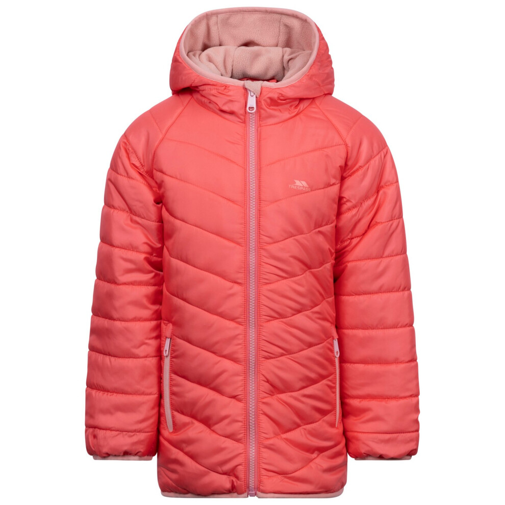 Trespass (5-6 Years, Soft Orange) Childrens/Kids Valard Quilted Jacket