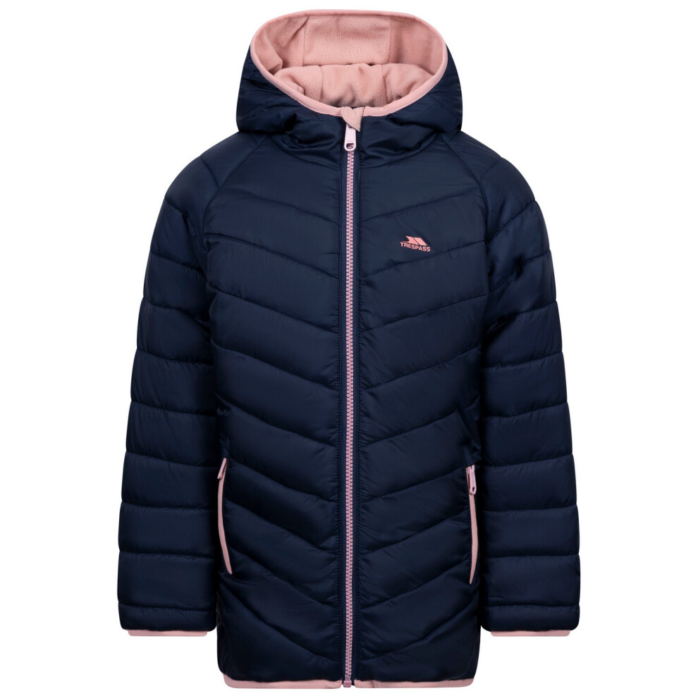 Trespass (7-8 Years, Navy) Childrens/Kids Valard Quilted Jacket