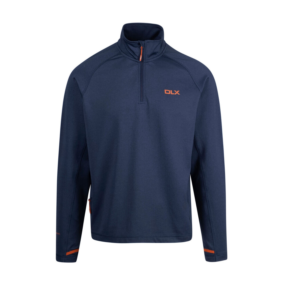 Trespass (Xs, Navy Marl) Mens Gleeson Dlx Marl Top