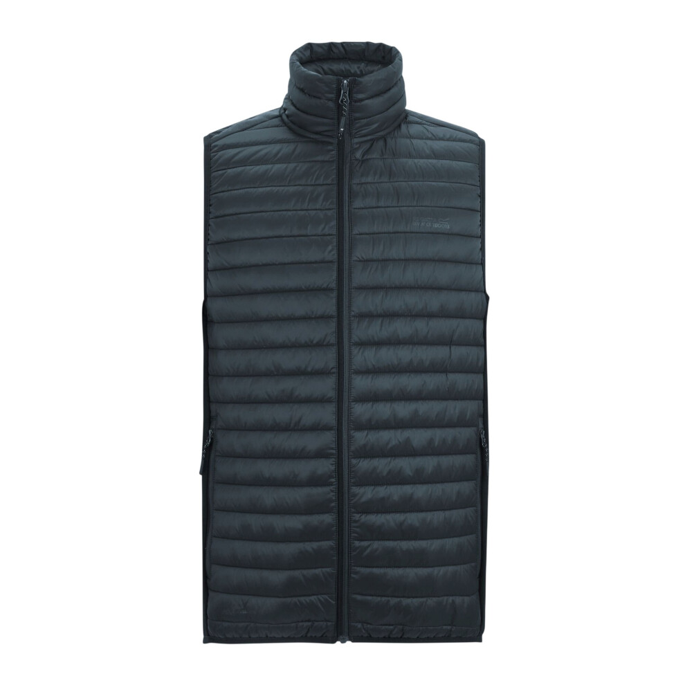 Regatta (Xxl, Storm Grey/Black) Mens Andreson Hybrid Padded Jacket