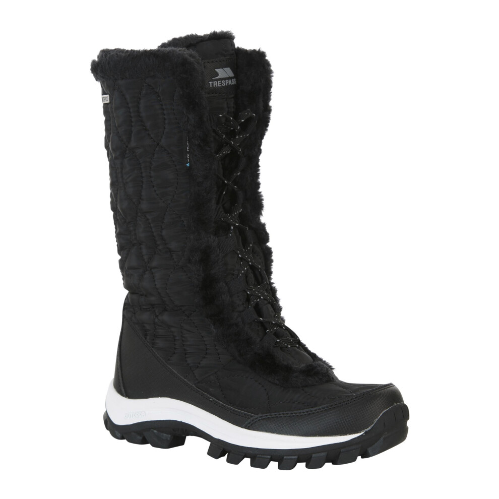 Trespass (6 Uk, Black) Womens/Ladies Coretta Ii Snow Boots