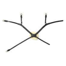 (X Full, Black) John Whitaker Pick N Mix Leather Horse Grackle Noseband