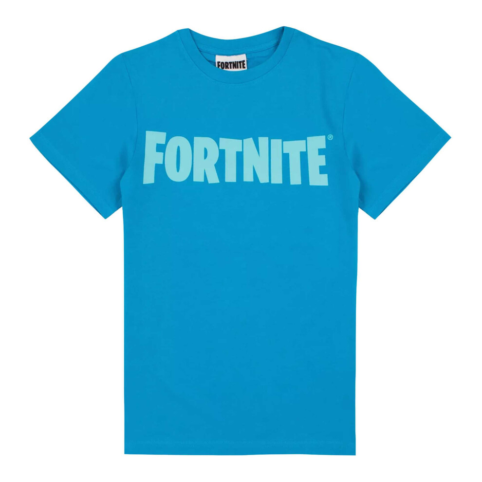 Fortnite (M, Blue) Childrens/Kids Battle Royale T-Shirt