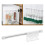 Multifunctional Slide Rail Hook, Adhesive Wall Hooks Rack, Space Saving Utensil Rack No Drilling Wall Mount Accessory 7