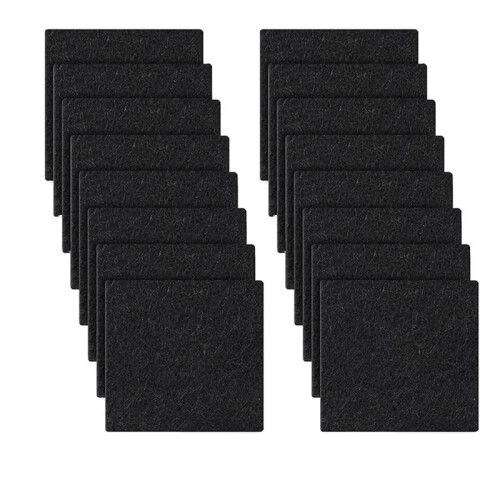 16-Pack Trash Can Odor Absorbing Filter Refills for EKO Trash Can, Activated Charcoal Deodorizer Filters 1