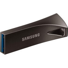 Samsung BAR Plus USB 3.2 Type-A 512GB Titan Gray APC Versão MUF-512BE4/APC