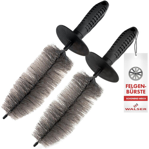 2x Auto Felgenbürste mit Borsten 37cm