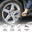 2x Auto Felgenbürste mit Borsten konisch 32,5cm 2