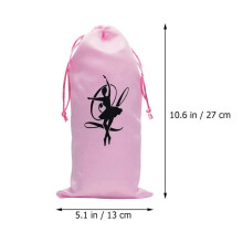 4 Stuks Danstas Schoenen Opbergtasje Ballet Organizer Handtas Zakken Balletschoenentas, Roze