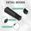 2Pcs Button Helper Tool with Non-Slip Grips to Help with Shirts, Coats, Button Hook Aids for the Elderly and Arthritic 2