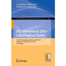 HCI International 2019 Late Breaking Posters 21st HCI International Co